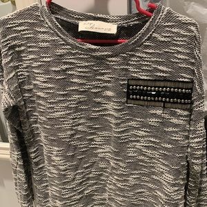 Lord and Taylor Sweater with jewel pocket